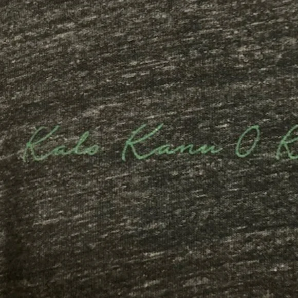 Kala Kanu O Ka Aina(Plants of the Land)Kalo Hawaii Maxi Dress Sleeveless Gray XL - Picture 8 of 16